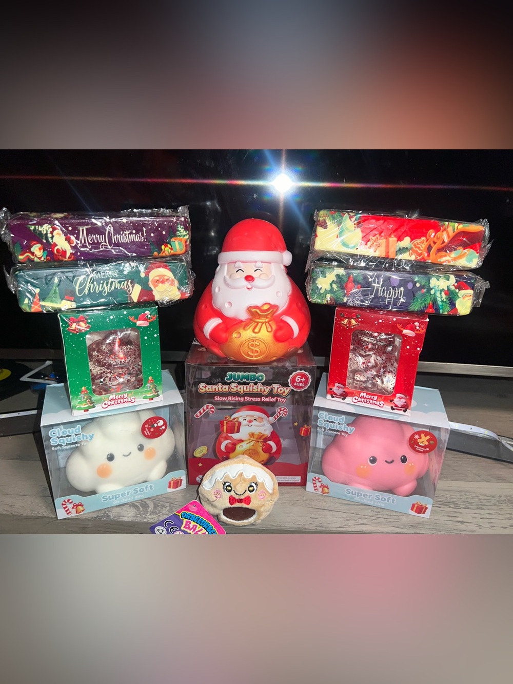 10Pc 3Jumbo's christmas Dumplings Squishy Bundle New Viral Tiktok Items